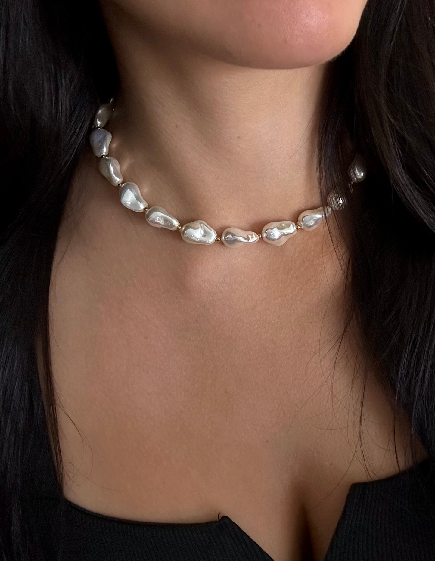COLLIER PERLES