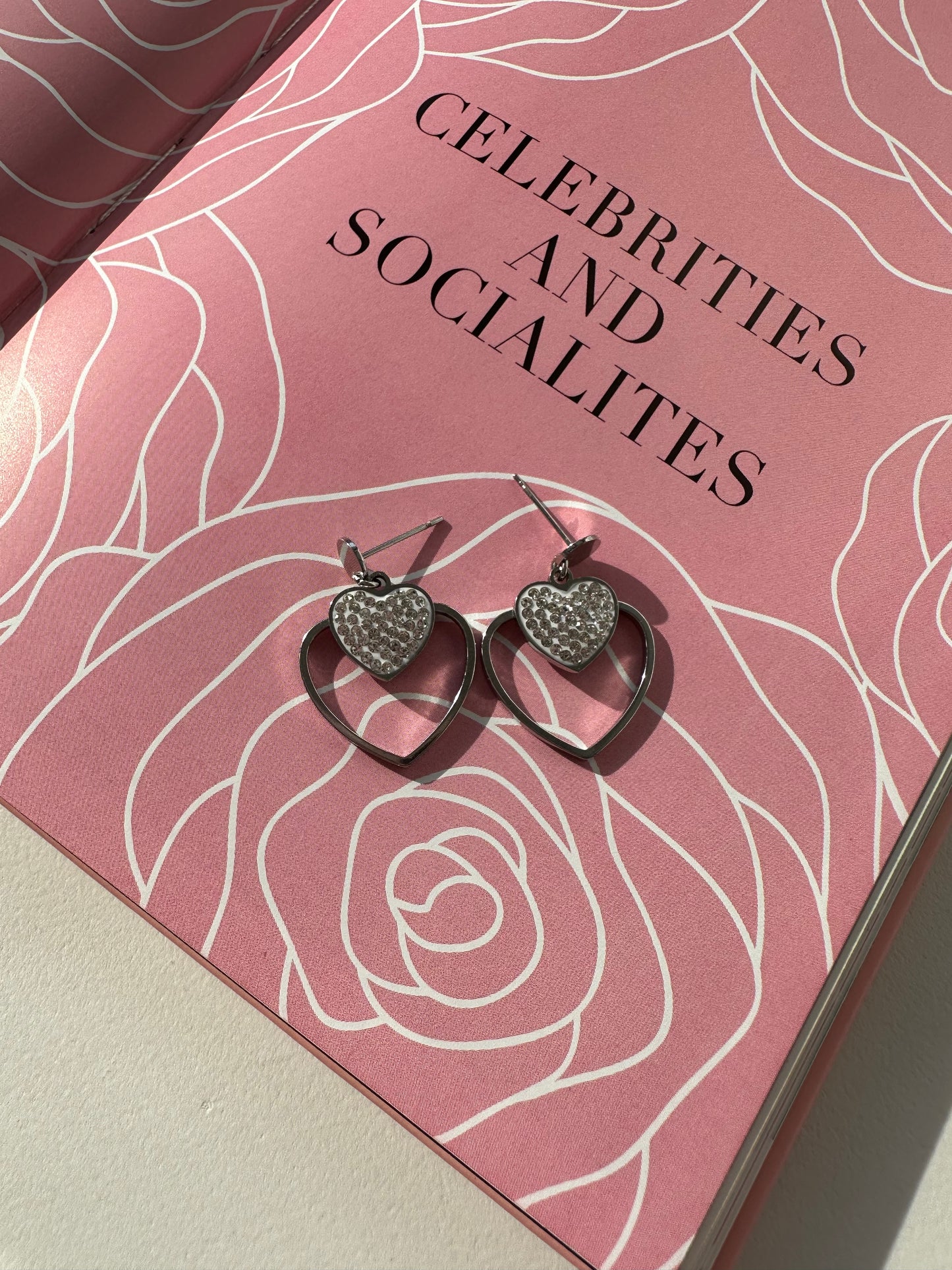 BOUCLES COEURS ARGENTÉES