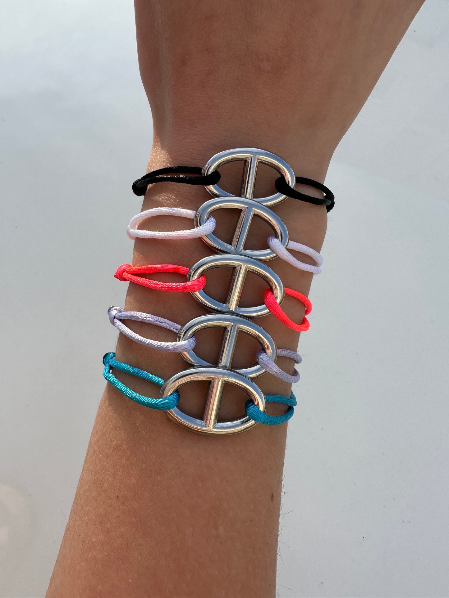 BRACELETS MARINE ARGENTÉS