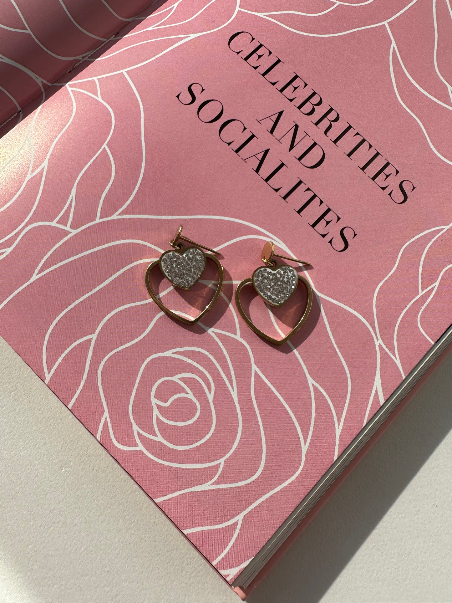 BOUCLES COEURS DORÉES