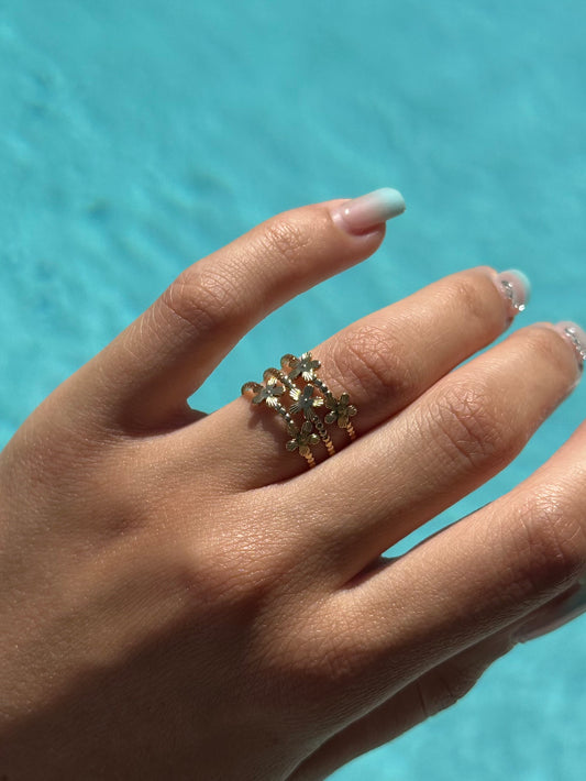 BAGUE FLEUR